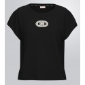 Camiseta mujer marca liu jo accessories en color negro