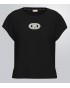 Camiseta mujer marca liu jo accessories en color negro