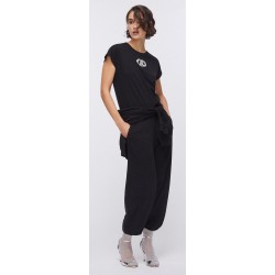 Camiseta mujer marca liu jo accessories en color negro
