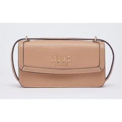 Bandolera mujer marca liu jo accessories en color cuero 