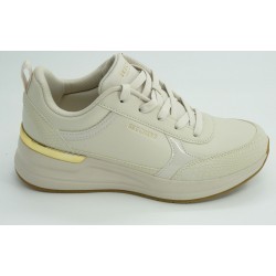 Deportivo mujer marca skechers en color beige