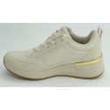 Deportivo mujer marca skechers en color beige