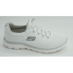 Deportivo mujer marca skechers en color blanco