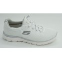 Deportivo mujer marca skechers en color blanco