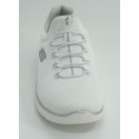 Deportivo mujer marca skechers en color blanco
