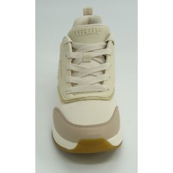 Deportivo mujer marca skechers en color beige