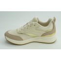 Deportivo mujer marca skechers en color beige