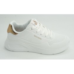 Deportivo mujer marca skechers en color blanco