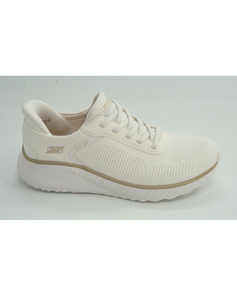 Deportivo mujer marca skechers en color blanco