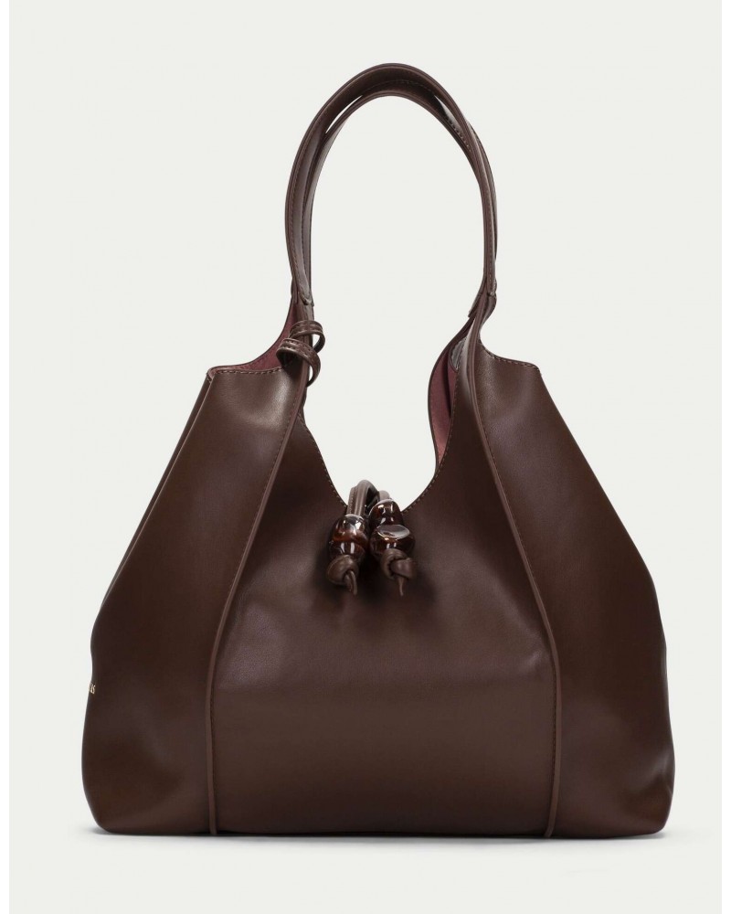 Bandolera mujer marca hispanitas en color marron 