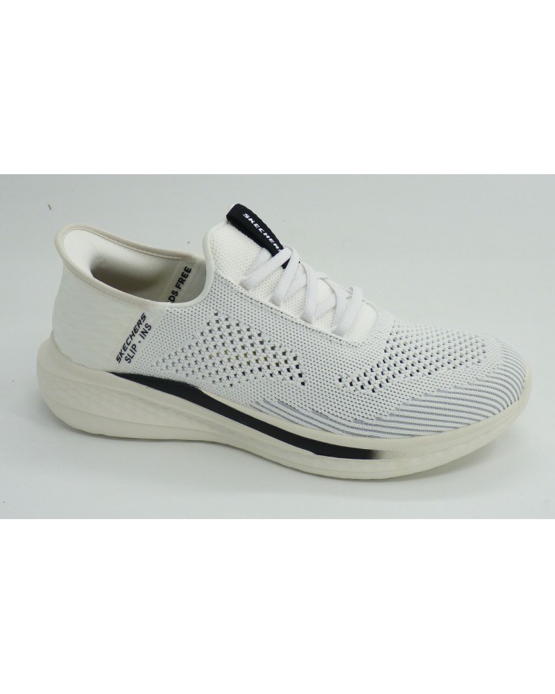 Deportivo hombre marca skechers en color blanco