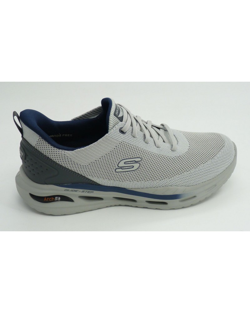 Deportivo hombre marca skechers en color gris 