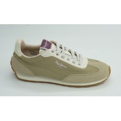 Deportivo mujer marca pepe jeansen color beige