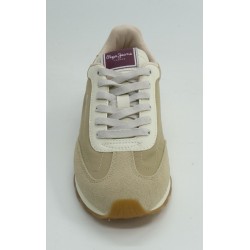 Deportivo mujer marca pepe jeansen color beige