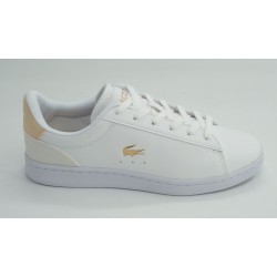 Deportivo mujer marca lacosteen color blanco