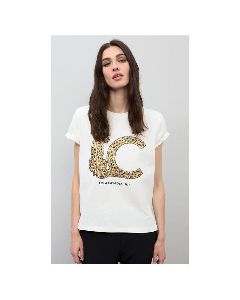 Camisa mujer marca lola casademunt en color blanco