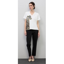Camisa mujer marca lola casademunt en color blanco
