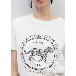 Camisa mujer marca lola casademunt en color blanco
