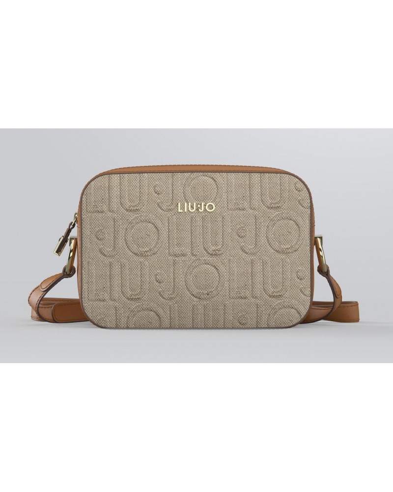 Bandolera mujer marca liu jo accessoriesen color beige 
