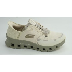 Deportivo hombre marca skechers en color blanco