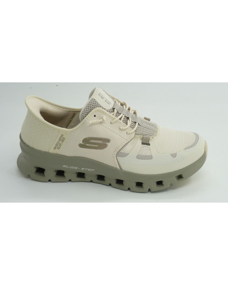 Deportivo hombre marca skechers en color blanco