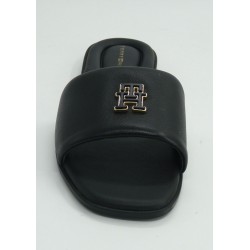 Sandalia mujer marca tommy hilfiger en color negro