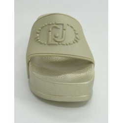 Sandalia mujer marca liu joen color oro