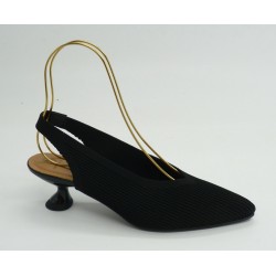 Zapato mujer marca miss elasticen color negro