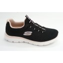 Deportivo mujer marca skechers en color negro