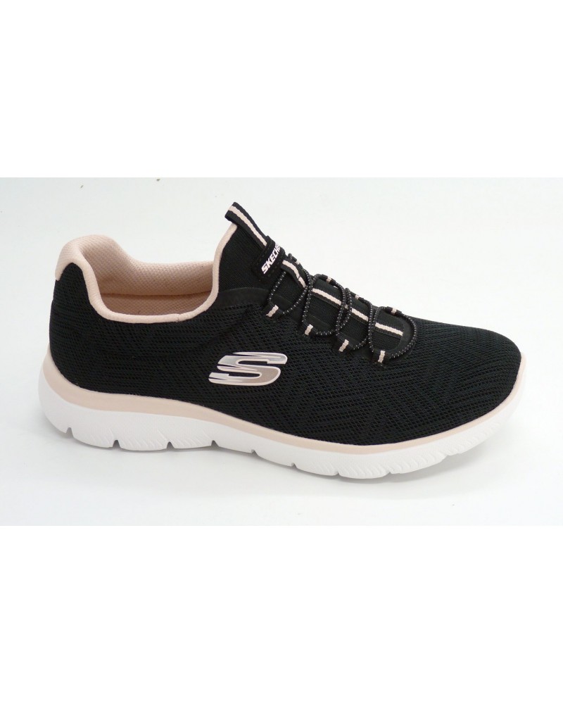 Deportivo mujer marca skechers en color negro
