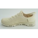 Deportivo mujer marca skechers en color beige