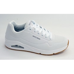 Deportivo hombre marca skechers en color blanco