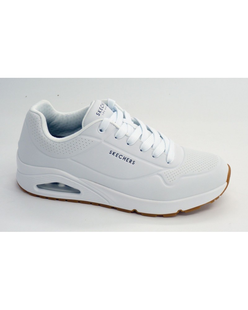 Deportivo hombre marca skechers en color blanco