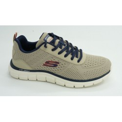 Deportivo hombre marca skechers en color beige