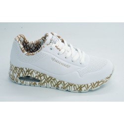 Deportivo mujer marca skechers en color blanco