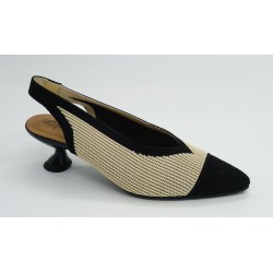Zapato mujer marca miss elasticen color beige