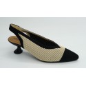 Zapato mujer marca miss elasticen color beige