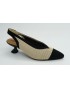 Zapato mujer marca miss elasticen color beige