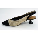 Zapato mujer marca miss elasticen color beige