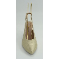 Zapato mujer marca pitillosen color oro
