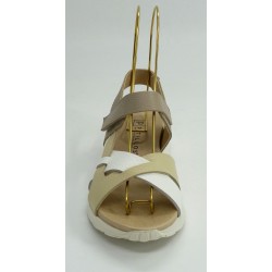 Sandalia mujer marca pitillosen color beige