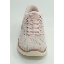 Deportivo mujer marca skechers en color rosa