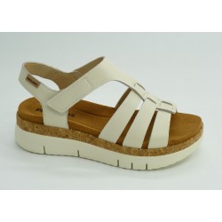 Sandalia mujer marca pikolinos en color hielo