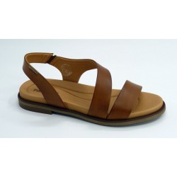Sandalia mujer marca pikolinos en color cuero