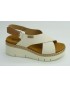Sandalia mujer marca pikolinos en color blanco