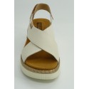 Sandalia mujer marca pikolinos en color blanco