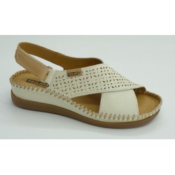 Sandalia mujer marca pikolinos en color hielo