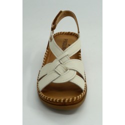 Sandalia mujer marca pikolinos en color hielo