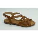 Sandalia mujer marca pikolinos en color cuero