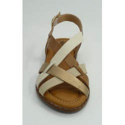 Sandalia mujer marca pikolinos en color hielo